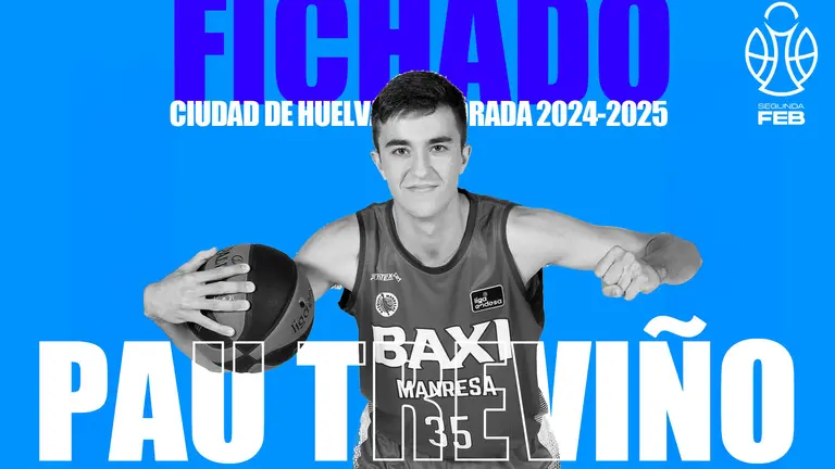 Pau Treviño es el cuarto jugador del Ciudad de Huelva.