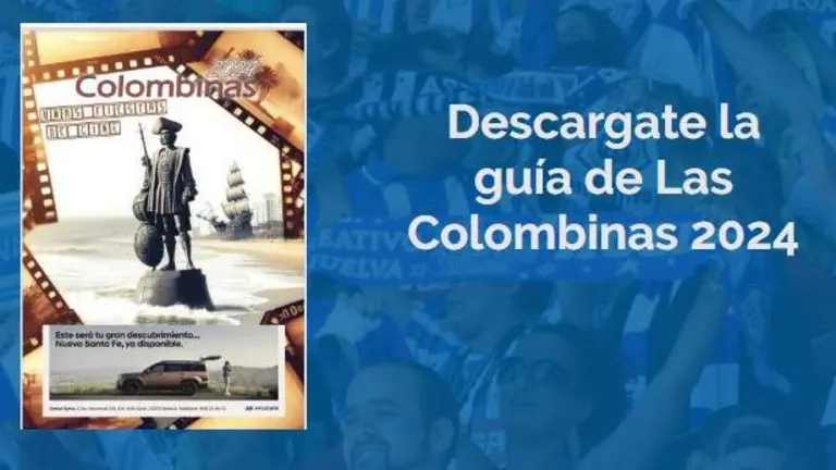 Captura de pantalla con la Gu&iacute;a de Colombinas 2024