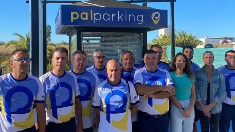 Trabajadores de PalParking