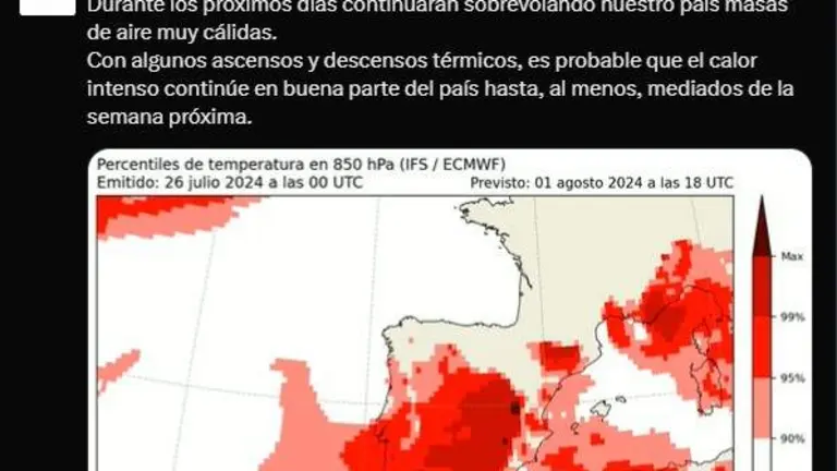 Previsi&oacute;n de AEMET
