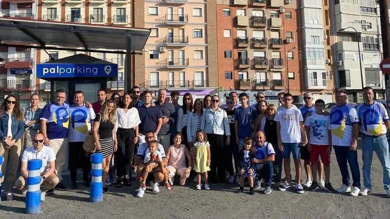 Trabajadores y trabajadoras de PalParking