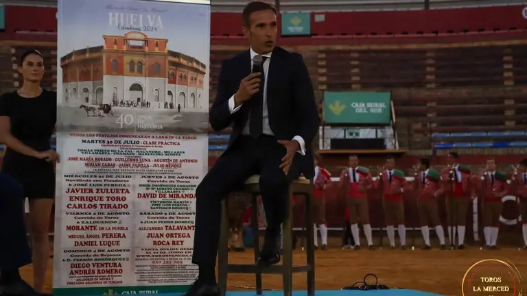 Pereda, en la presentaci&oacute;n del cartel
