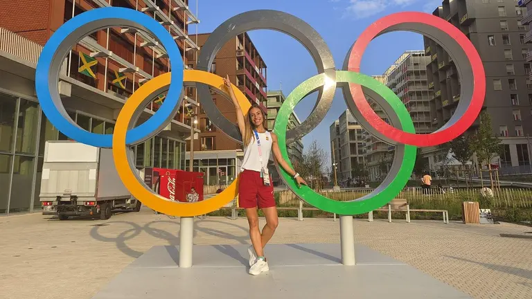 Laura García Caro en París.