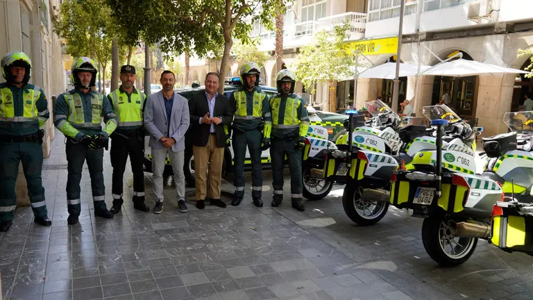 Los efectivos de la Benemérita, en la Diputación