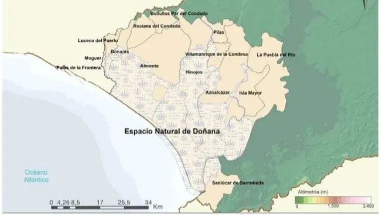 Zona del Marco de Actuaciones de Do&ntilde;ana