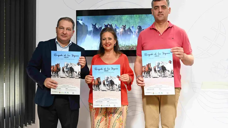 Presentación de la Recogida de las Yeguas en la Diputación