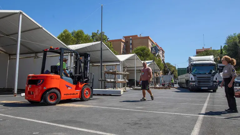 Preparativos en La Orden