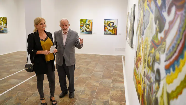 Apertura de la exposición de Nunes