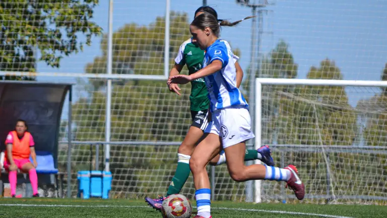 Lance del partido entre el Cacereño y el Sporting de Huelva.