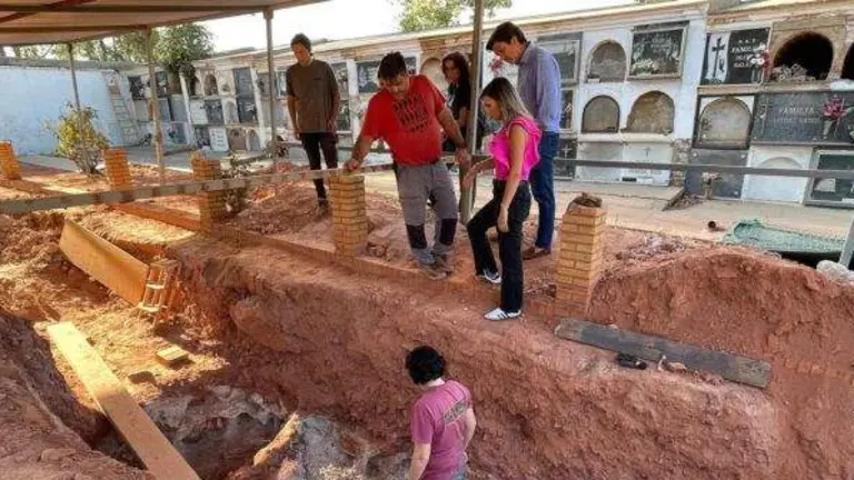 Visita a la fosa de Riotinto