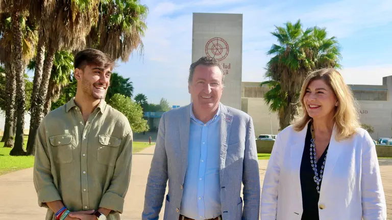 González, en el campus de la UHU