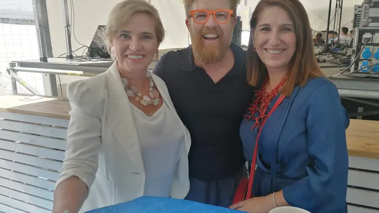 Gracia Baquero, Daniel del Toro y Teresa Herrera