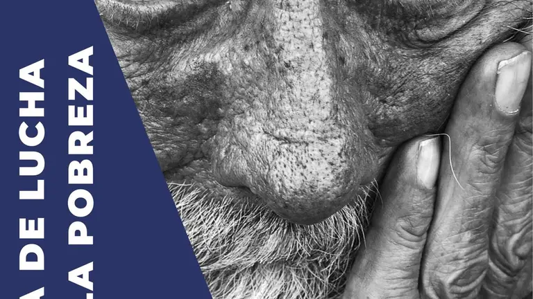 Cartel Lucha contra la pobreza