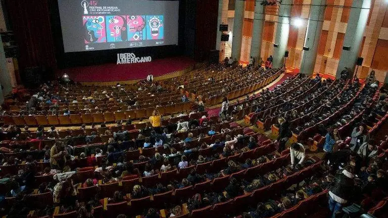 Proyección en el Festival