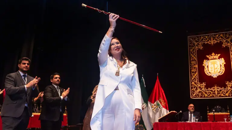 Rocío Moreno, tras su toma de posesión