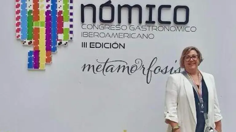 Mónica Rossi, en el último Binómico