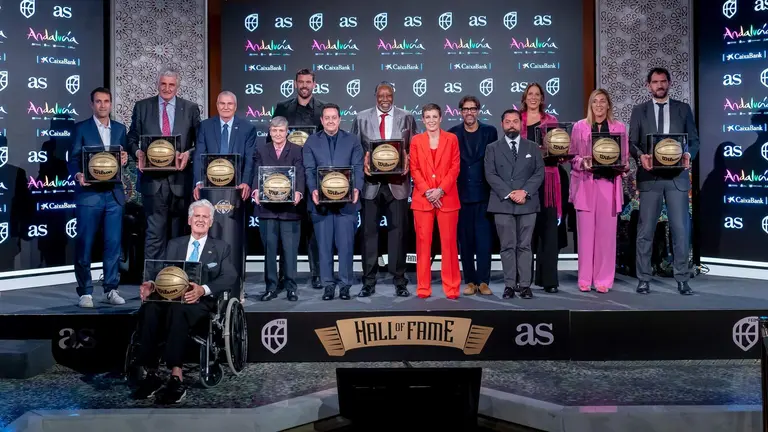 Los galardonados en la última edición del Salón de la Fama.