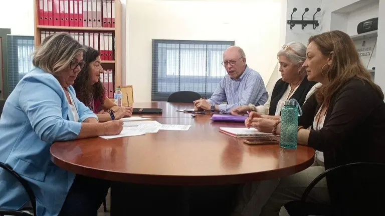 Reunión sobre el parque Moret