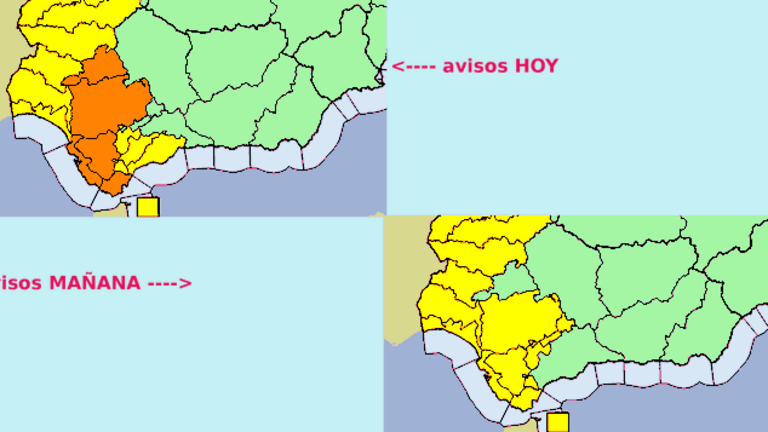 Mapa de avisos