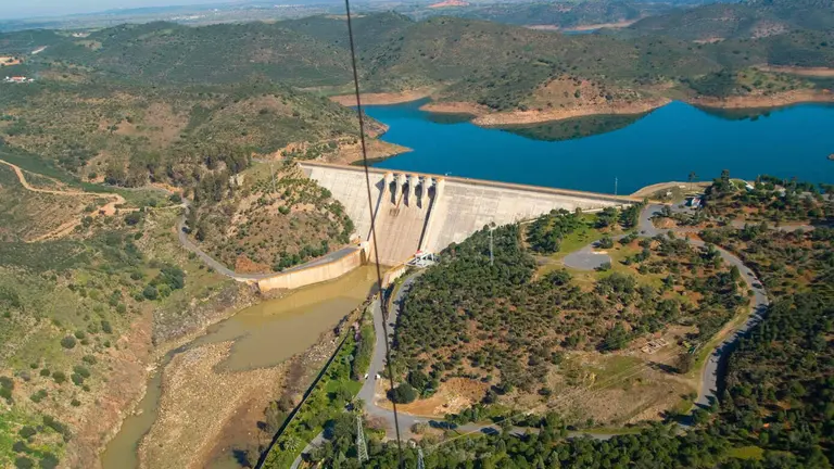 Embalse en Huelva