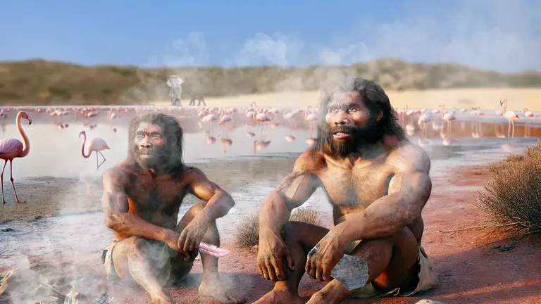 Recreación de la vida en Doñana (Galán. END)