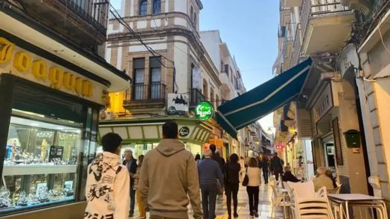 Centro comercial abierto de Huelva