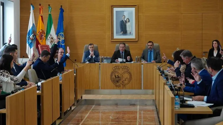 Un momento del Pleno