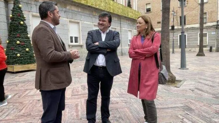 Gabriel Cruz, esta mañana en Huelva