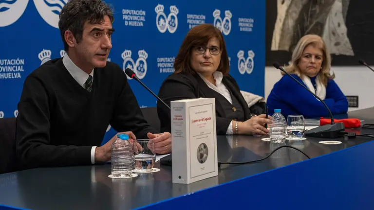 Presentación de Guerra en España, en la Diputación