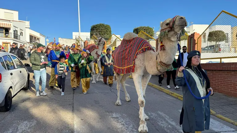 Pajes Reales en las calles de Aljaraque