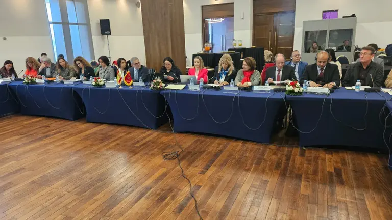 Un momento de la reunión celebrada en Tánger