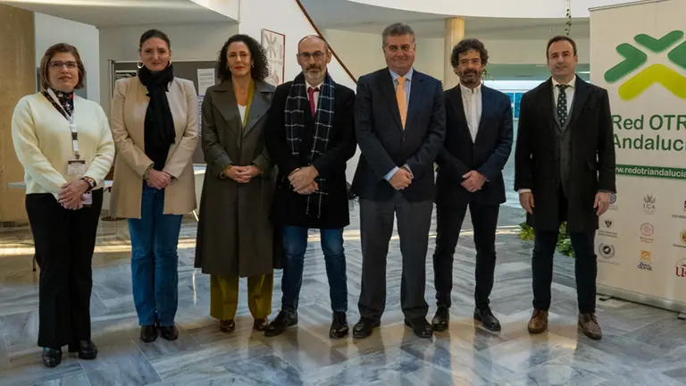 Un momento del encuentro en la UHU