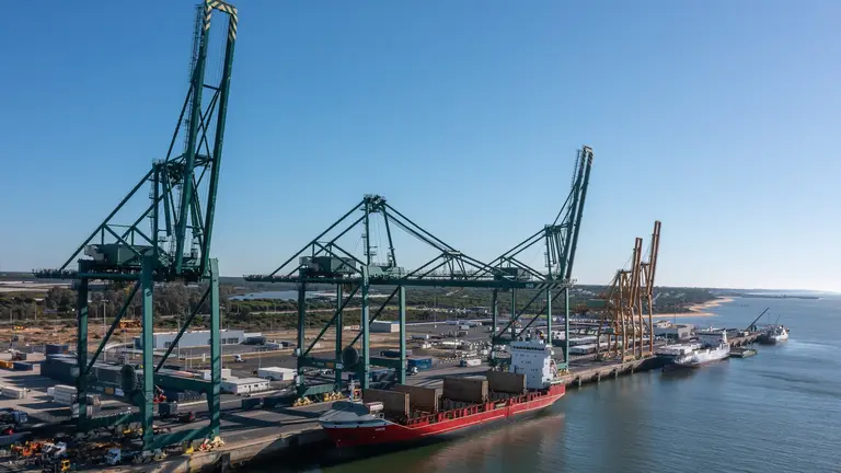 Operaciones en el Muelle Sur Puerto de Huelva