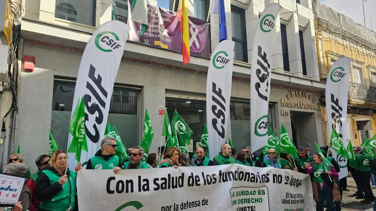 Protesta de CSIF