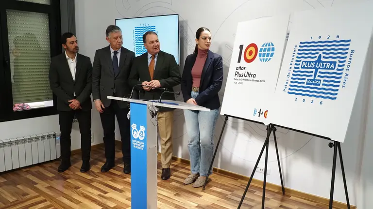 Presentación del logotipo en la Diputación