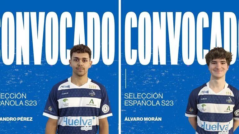 Los dos internacionales sub-23 del CB IES La Orden.