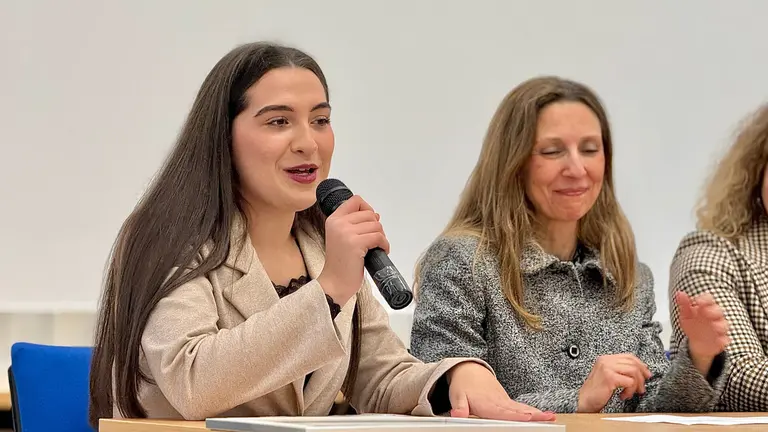 Haldón, flamante ganadora del premio Antonia Arrobas