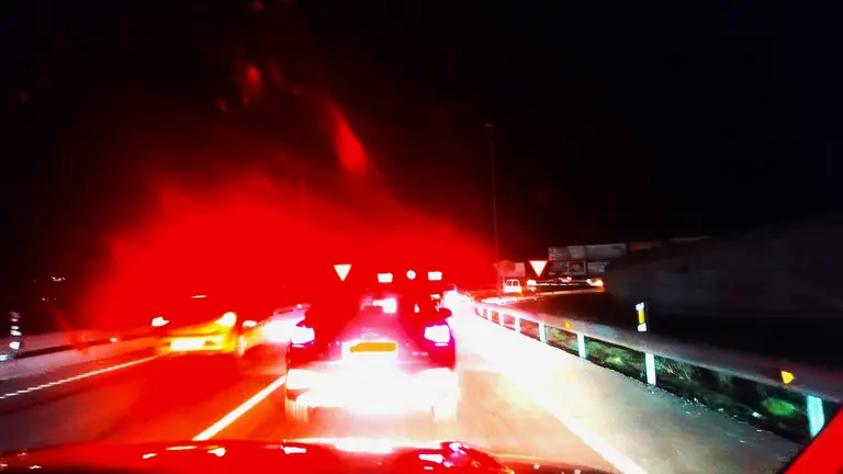 Autovia H30, accidente