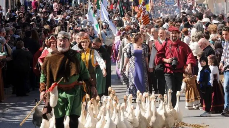 Desfile medieval