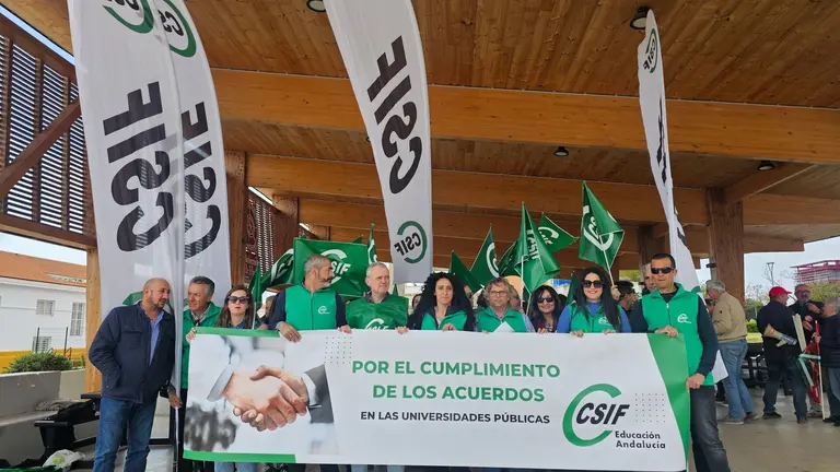 Concentraci&oacute;n de CSIF en la UHU