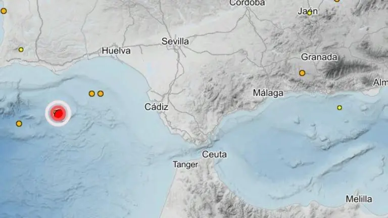 Localizaci&oacute;n de los sismos