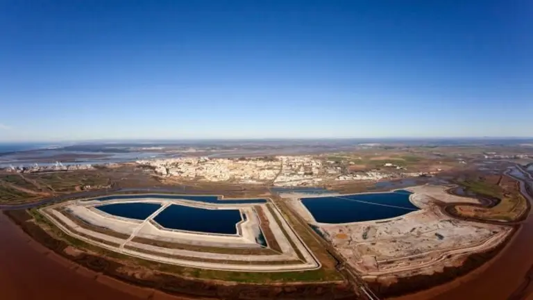 Fosfoyesos de Huelva, panor&aacute;mica