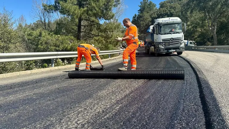 Actuaci&oacute;n de urgencia en la N-435