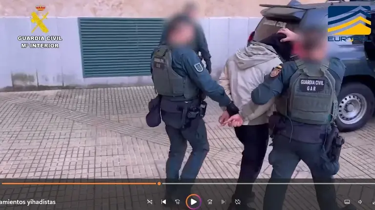 Una de las detenciones de la c&eacute;lula con ramificaci&oacute;n en Huelva
