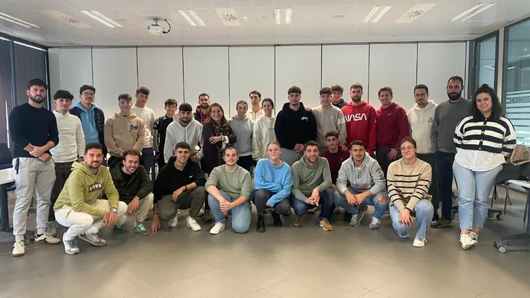 Alumnado en pr&aacute;cticas incorporado a Sandfire MATSA a finales de marzo durante la formaci&oacute;n previa reglamentaria