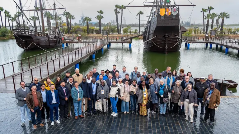 Recepci&oacute;n en el Muelle