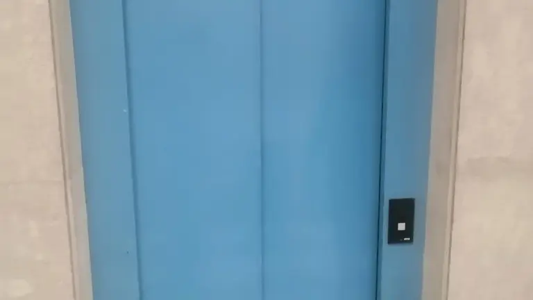 El ascensor que causó el susto