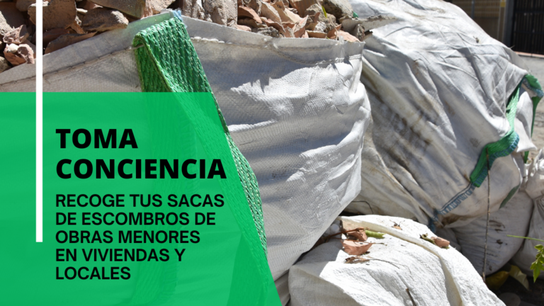 Escombros en las calles