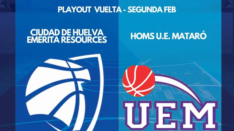 El cartel del partido.