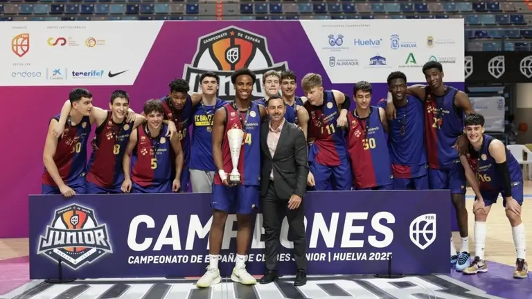 El J&uacute;nior del FC Barcelona se proclam&oacute; Campe&oacute;n en Huelva.